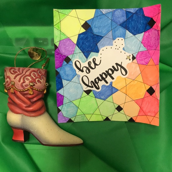 “Prince Paisley” Collectible Ornament Boot Decor - Picture 13 of 16